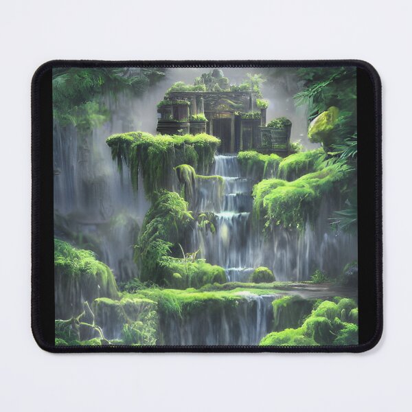 Item preview, Lost temple in jungle designed and sold by Faytaiart.
