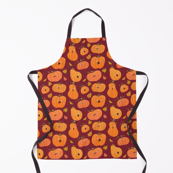 Item preview, Pumpkins Pattern - Bordeaux designed and sold by AlessiaUrsoArts.