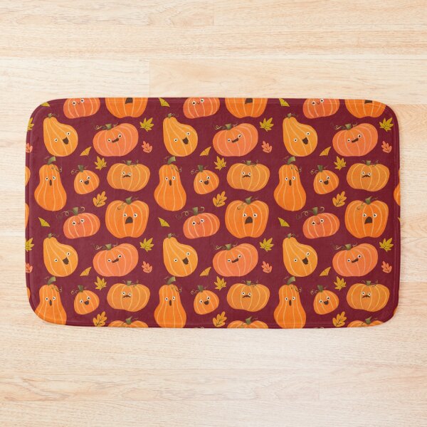 Item preview, Pumpkins Pattern - Bordeaux designed and sold by AlessiaUrsoArts.