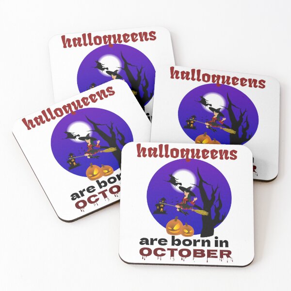 Item preview, HALLOQUEENS ARE BORN IN OCTOBER designed and sold by leicha.