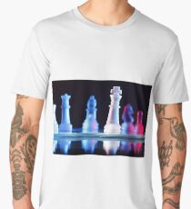Glass Chess Pieces Men's Premium T-Shirt