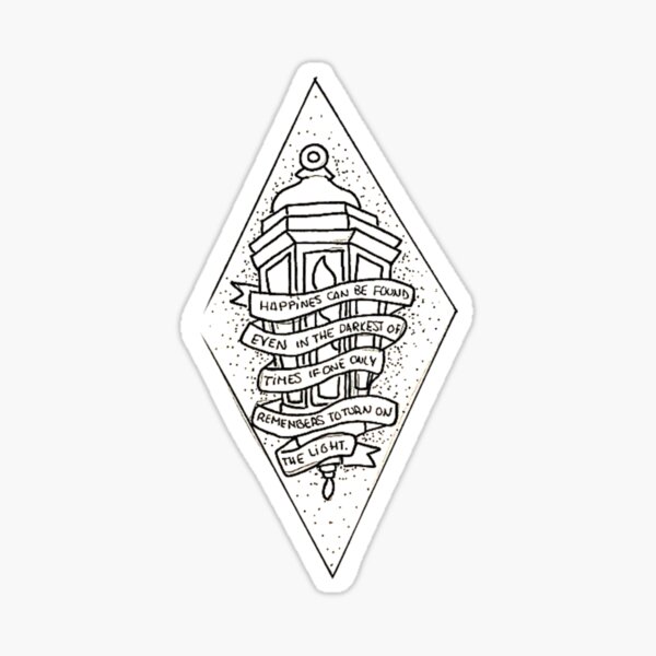 Item preview, Happiness can be found even in the dark designed and sold by PottersArt.