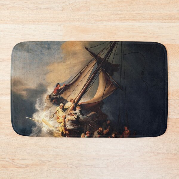 Item preview, Christ in the Storm on the Sea of Galilee - Rembrandt van Rijn designed and sold by ArsVincitOmnia.