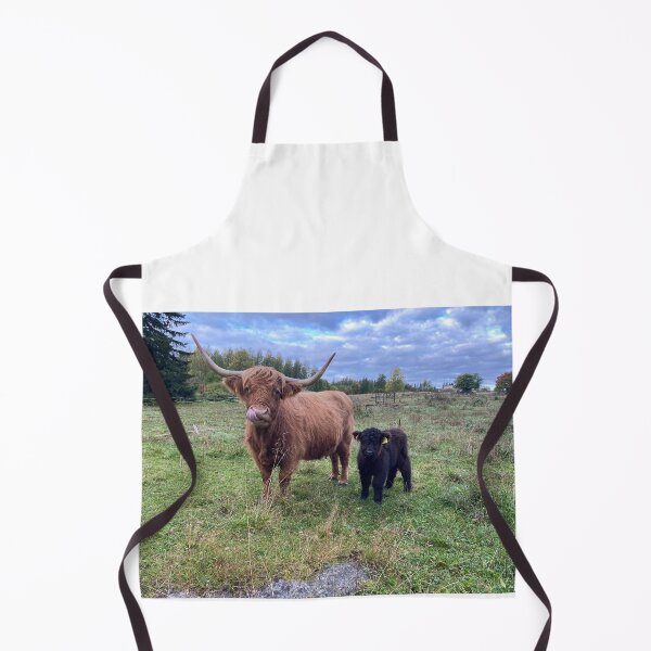 Aperçu de l'œuvre Scottish Highland Cattle Calves 4087 créée et vendue par SaarelaHighland.