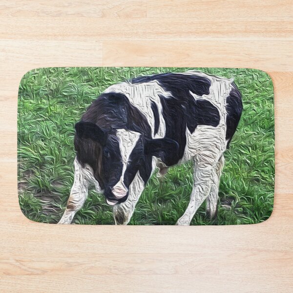 Item preview, Cute Highland Cow on the Grass designed and sold by Psycheek.