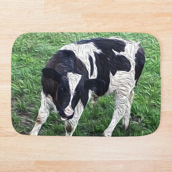 Item preview, Cute Highland Cow on the Grass designed and sold by Psycheek.