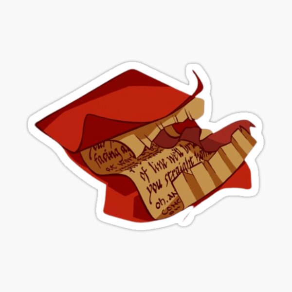 Magical Note Sticker For Sale By Pottersart Redbubble