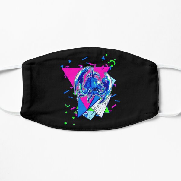Frightfur Kraken *90s graphic design* Flat Mask