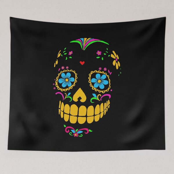 Item preview, Mexican Day of the Dead Sugar Skull - Dia de los Muertos Calavera designed and sold by cynthia cabello.