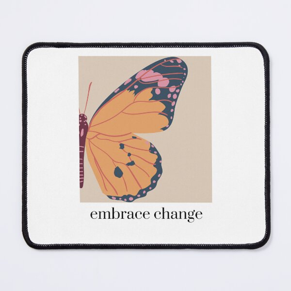 Item preview, Embrace the Change | Orange Butterfly Classic T-Shirt designed and sold by Safaasaeed.