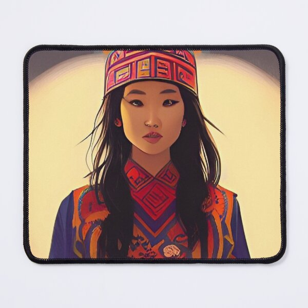 Item preview, Hmong Girl in Traditional dress designed and sold by AhhDru.