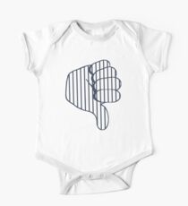 Thumbs Down One Piece - Short Sleeve