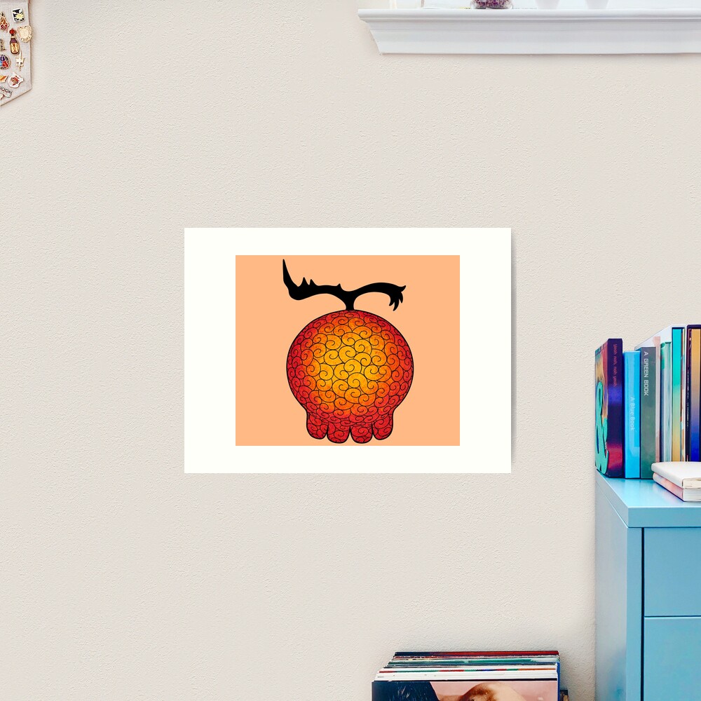 Yomi Yomi no Mi Splatter Devil Fruit  Photographic Print for Sale