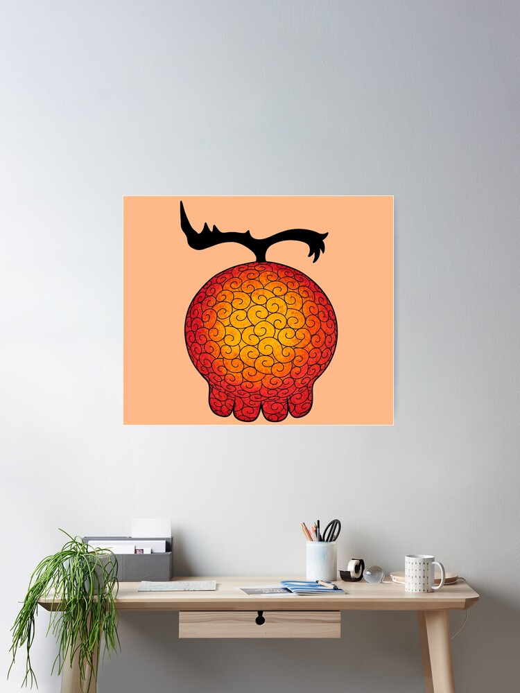 Yomi Yomi no Mi Splatter Devil Fruit  Photographic Print for Sale