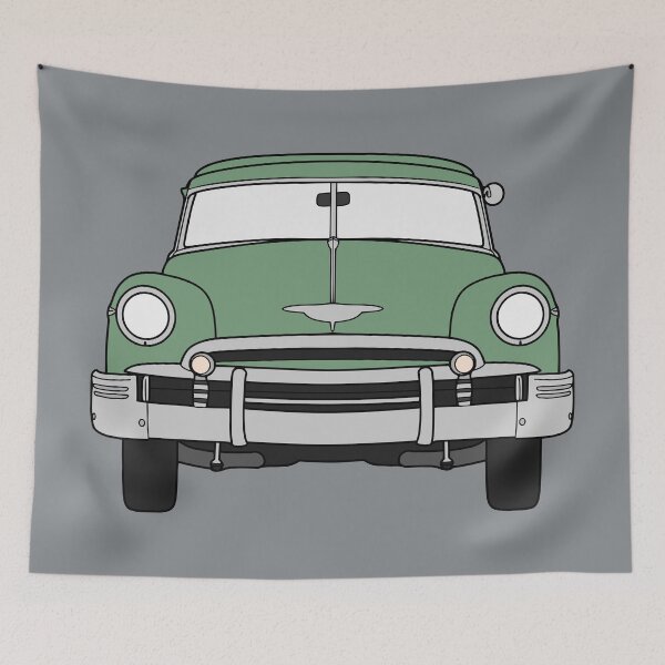 Item preview, Chevy Styleline 1949-1952 dark green color designed and sold by EdimDesign.