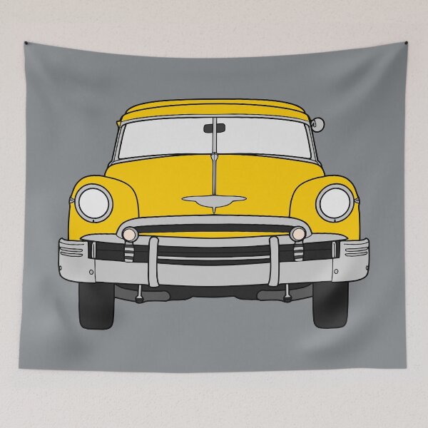 Item preview, Chevy Styleline 1949-1952 yellow color designed and sold by EdimDesign.