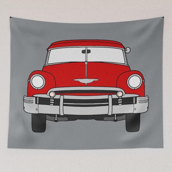 Item preview, Chevy Styleline 1949-1952 red color designed and sold by EdimDesign.