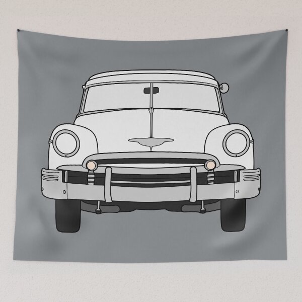 Item preview, Chevy Styleline 1949-1952 white color designed and sold by EdimDesign.