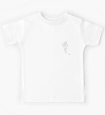 Expressive Female Pose. Kids Tee