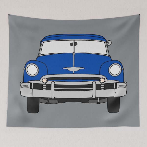 Item preview, Chevy Styleline 1949-1952 blue color designed and sold by EdimDesign.