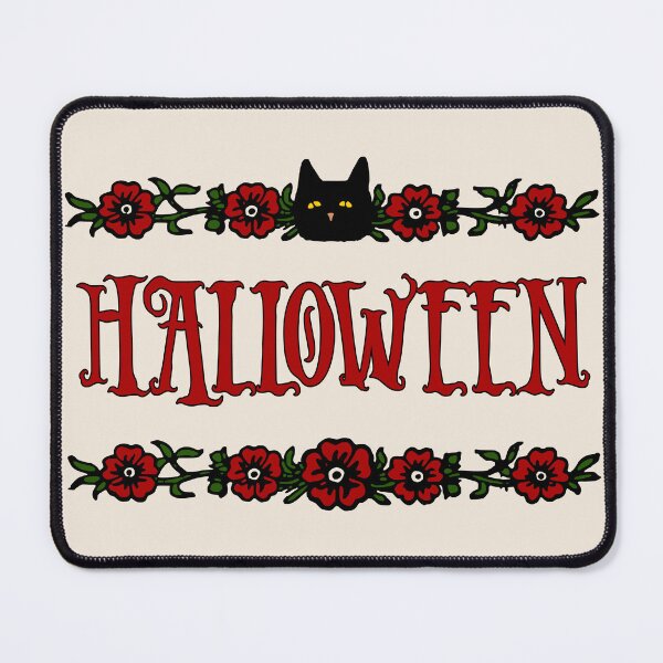 Item preview, Black Cat, Halloween designed and sold by i-cottagedesign.