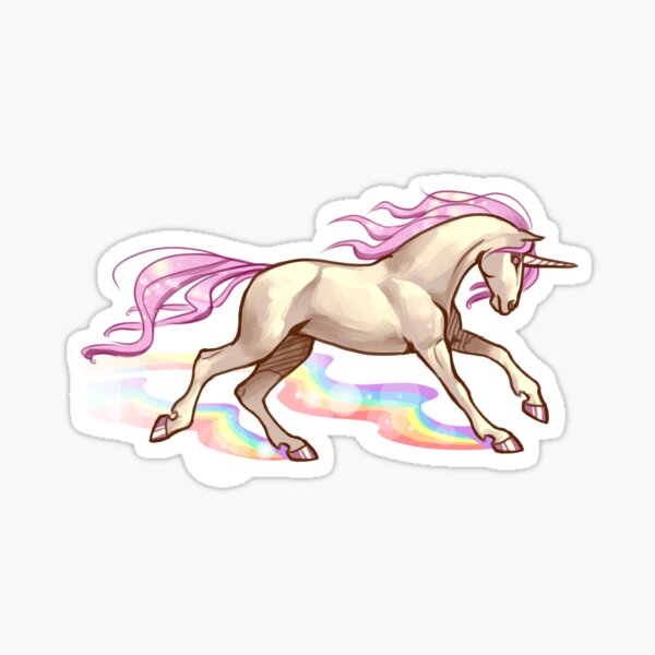 Rainbow Run Sticker