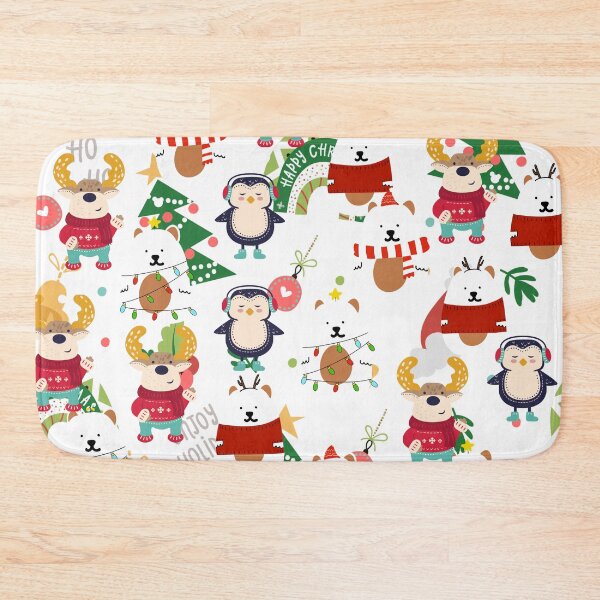 Item preview, Christmas Cute Seamless Pattern  designed and sold by Dream Bloom Gallery.