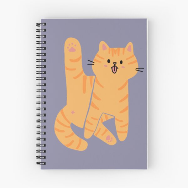 Item preview, Orange Cat Licking Butt designed and sold by waddleworks.