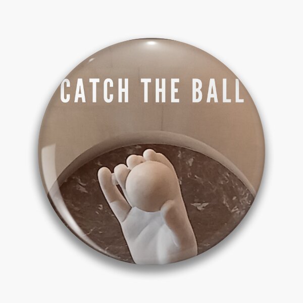 Item preview, CATCH THE BALL Poster with a hand of a marble figure designed and sold by Posteria.