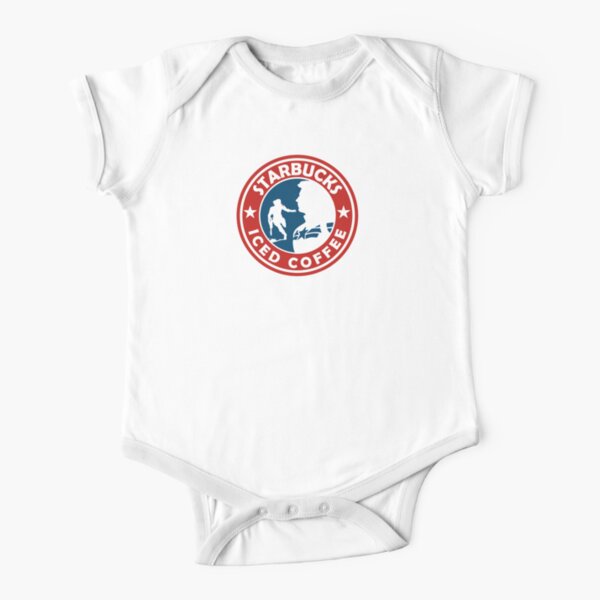 Iced Coffee Short Sleeve Baby One-Piece
