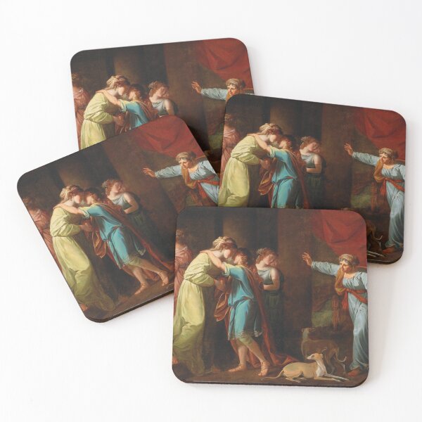 Item preview, The Return of Telemach | German Art | 1790 Greek Mythology Art designed and sold by CJET.