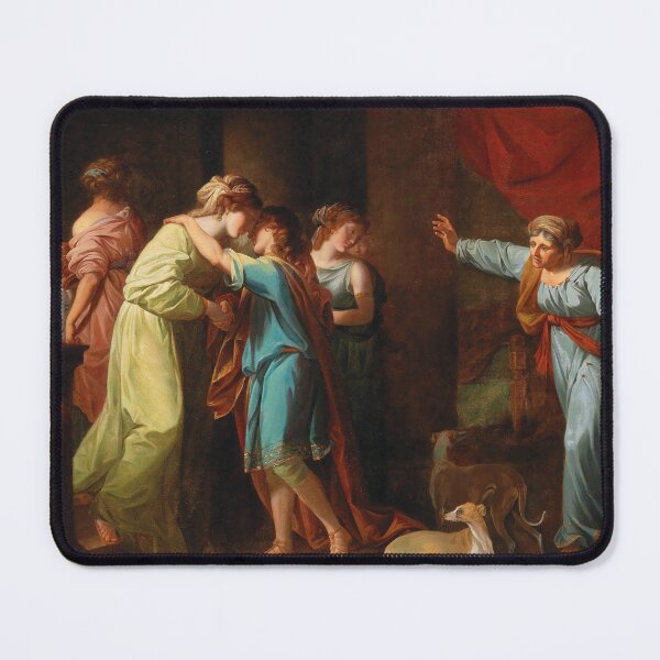 Item preview, The Return of Telemach | German Art | 1790 Greek Mythology Art designed and sold by CJET.