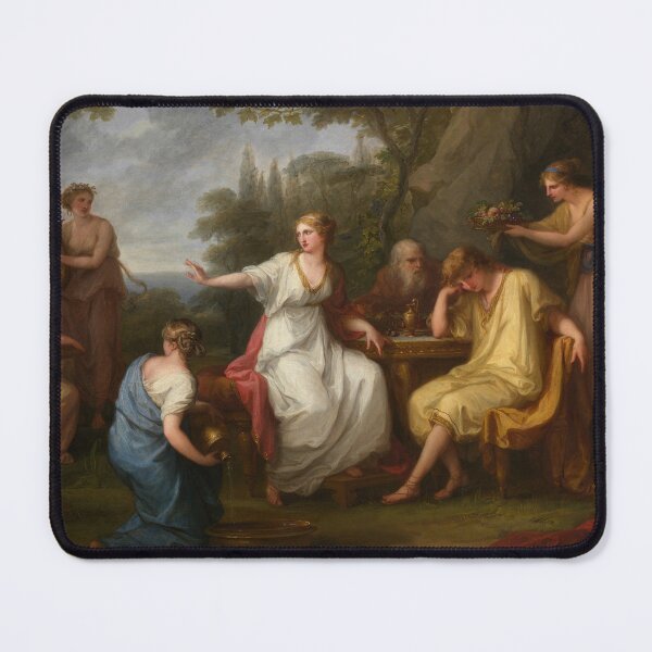 Item preview, The Sorrow of Telemachus | Angelica Kauffmann | 1783 Greek Mythology Art designed and sold by CJET.
