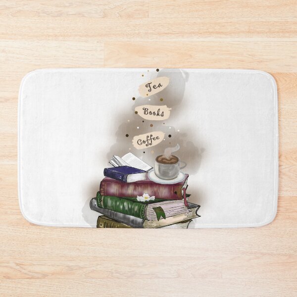 Item preview, Old Books and Coffee and Tea designed and sold by KatjaRedbubble.