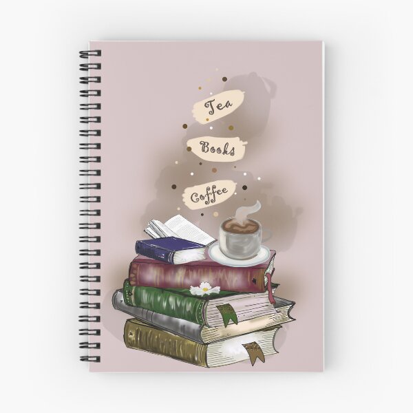 Item preview, Old Books and Coffee and Tea designed and sold by KatjaRedbubble.