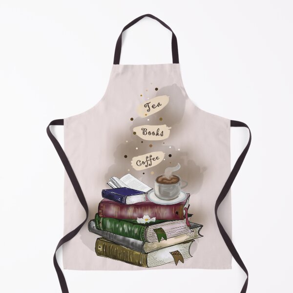 Item preview, Old Books and Coffee and Tea designed and sold by KatjaRedbubble.