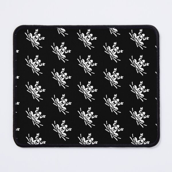 Item preview, White Frog / Toad - Abstract Design, Tribal Design - White Ink designed and sold by SfidaDesigns.