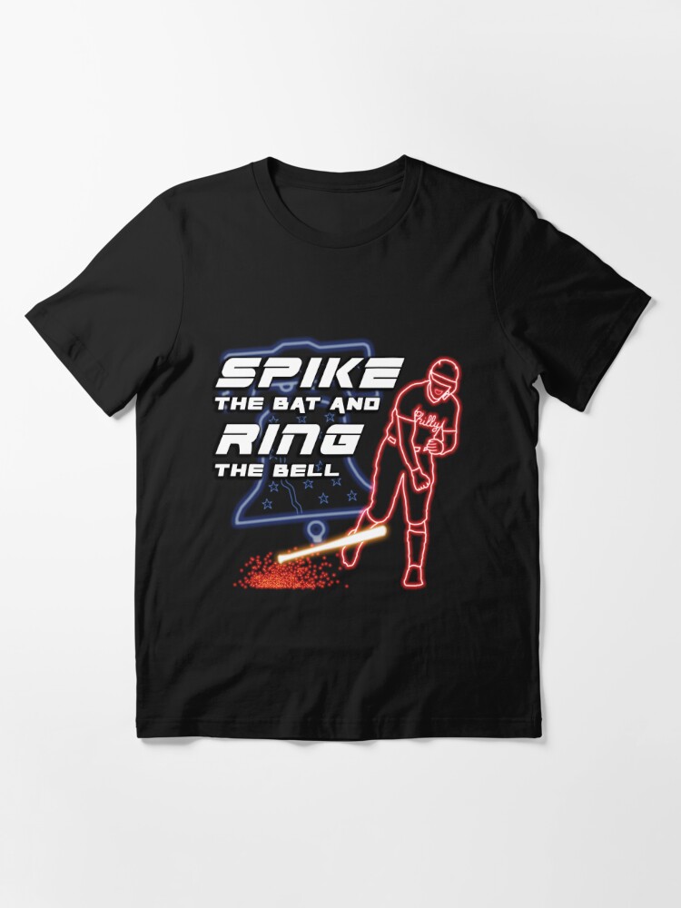 Philadelphia Phillies Rhys Hoskins The Bat Spike Unisex T-Shirt in 2023
