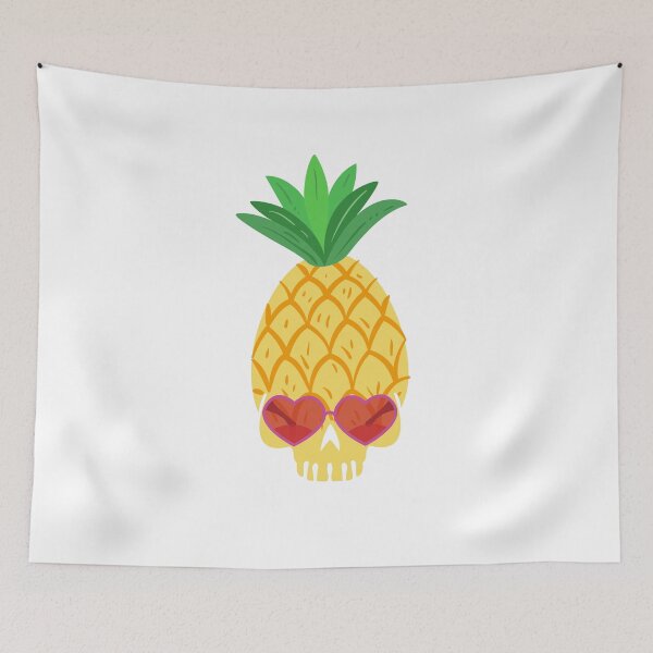 Item preview, Summer Pineapple Skull Cool Sunglassess designed and sold by Seas Wanda.
