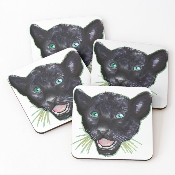Item preview, Cartoon Panther Cub designed and sold by Amanda Richmond.