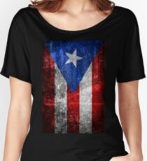 Bandera de Puerto Rico Women's Relaxed Fit T-Shirt