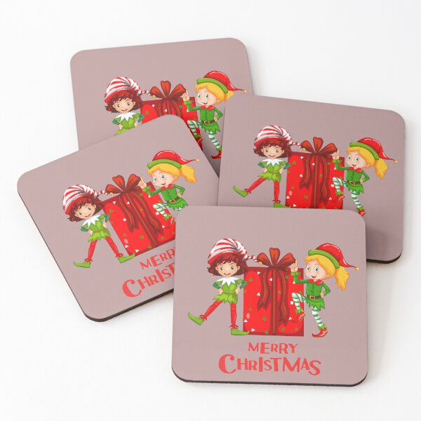 Item preview, Merry Christmas by Santa Elfs designed and sold by Dream Bloom Gallery.