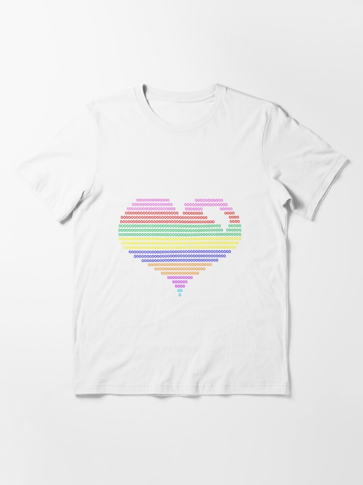 Thumbnail 3 of 7, Essential T-Shirt, color my heart ! designed and sold by missnmn.