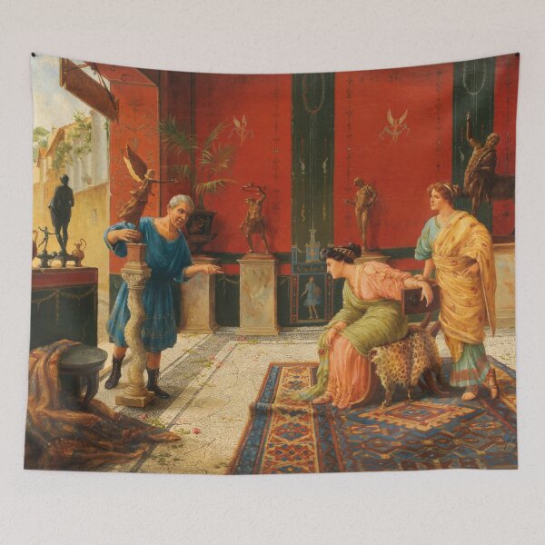Item preview, The Antique Dealer | Ettore Forti | 1910 Greco-Roman History Art designed and sold by CJET.