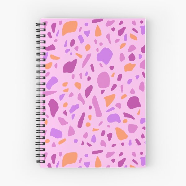 Item preview, Terrazzo pink and orange designed and sold by HappyDayDoodles.