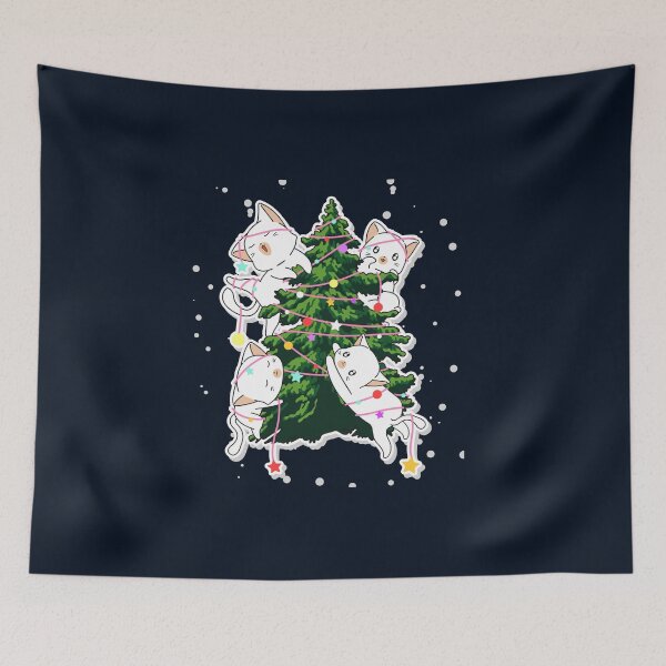 Item preview, Cats Decorating Christmas Tree  designed and sold by kamlynash.