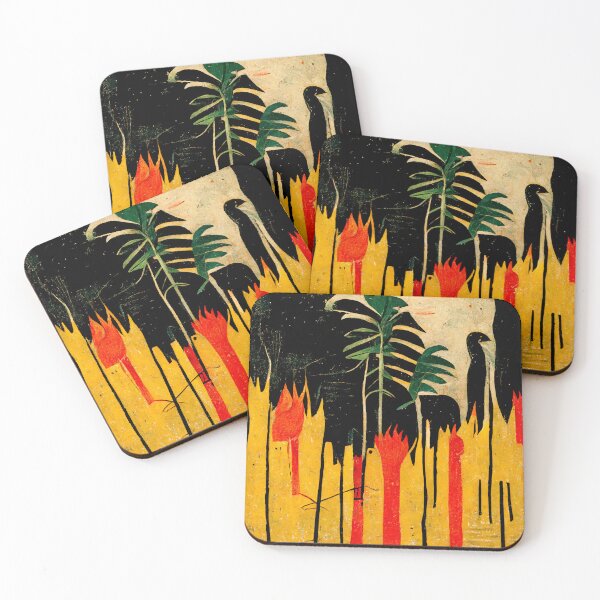 Item preview, Fire in the urban jungle designed and sold by PinkandSalty.
