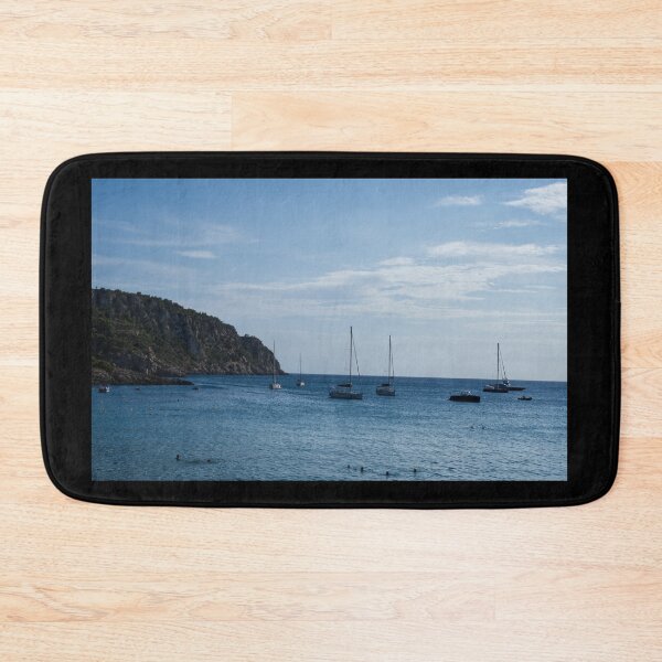 Item preview, Sea in Mallorca with boats designed and sold by Montrepeneuer.