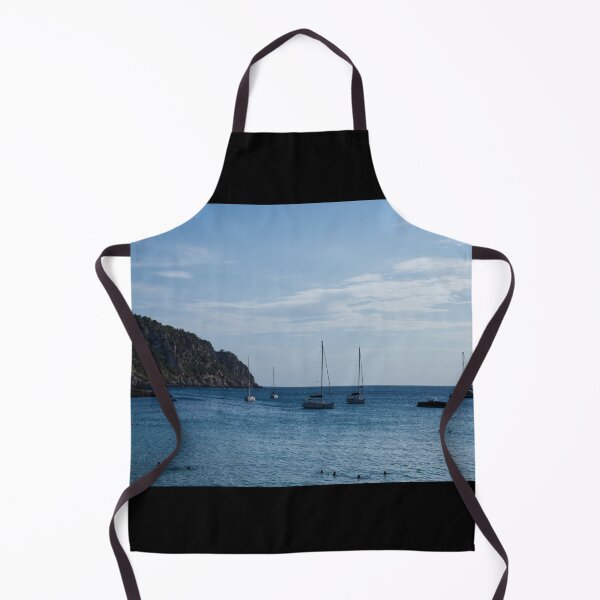Item preview, Sea in Mallorca with boats designed and sold by Montrepeneuer.
