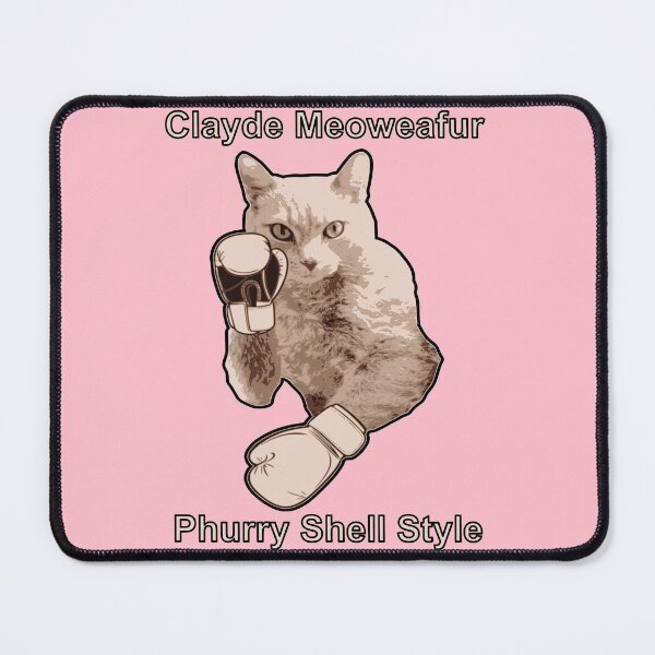 Item preview, Boxing Cat | Phurry Shell Style | Clayde Meoweafur Cute Kitten designed and sold by SugarBoxingCom.